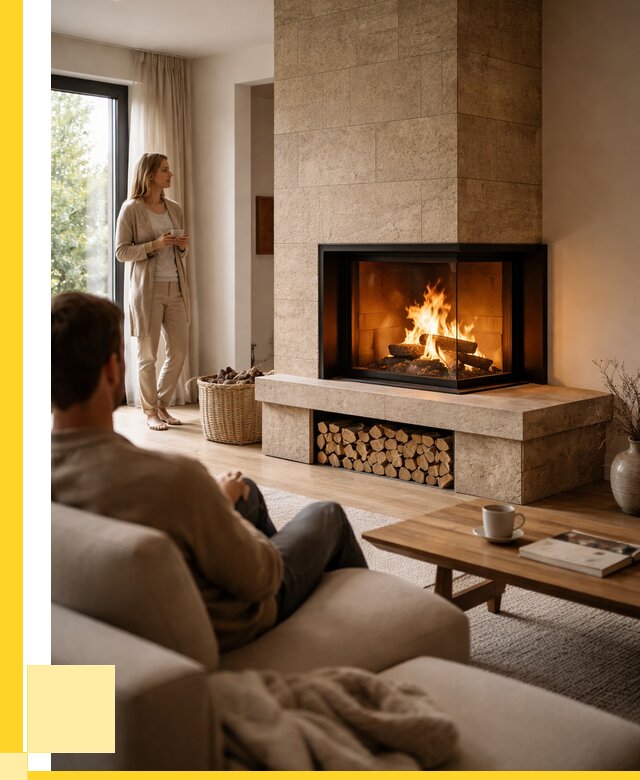 Угловые камины из кирпича установка в Рыбинске от 156120 р. ЭриданРбн