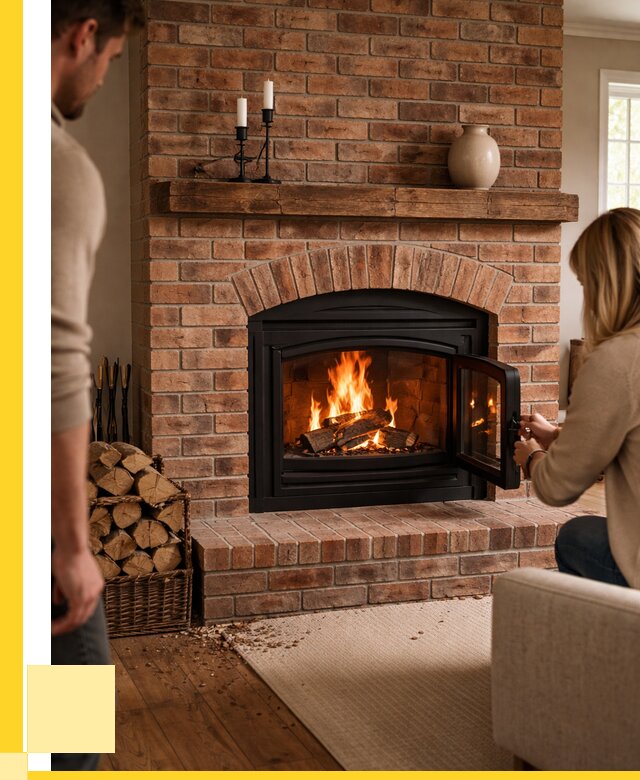 Кирпичные камины под ключ в Рыбинске от 156120 р. | ЭриданРбн