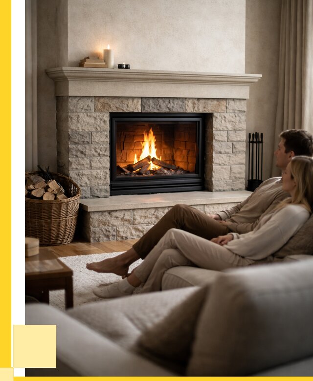 Камины в частном доме под ключ в Рыбинске от 208160 р. | ЭриданРбн