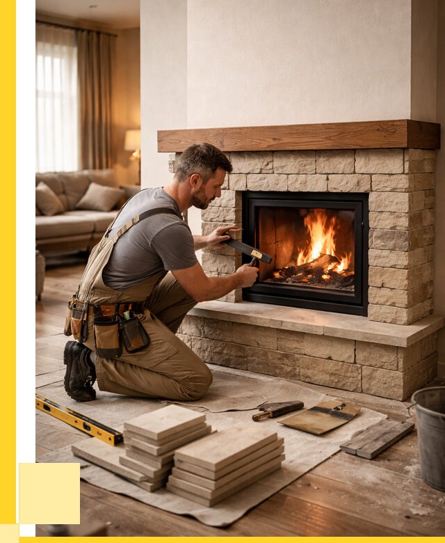 Строительство каминов в Рыбинске от 156120 р., ЭриданРбн - под ключ