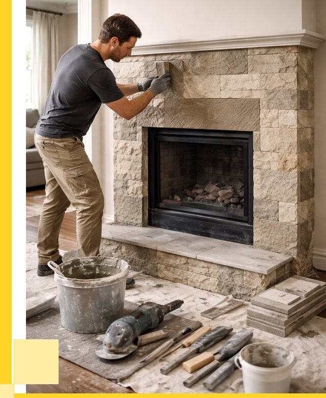 Ремонт каминов и печей в Рыбинске от 15612 р. | ЭриданРбн