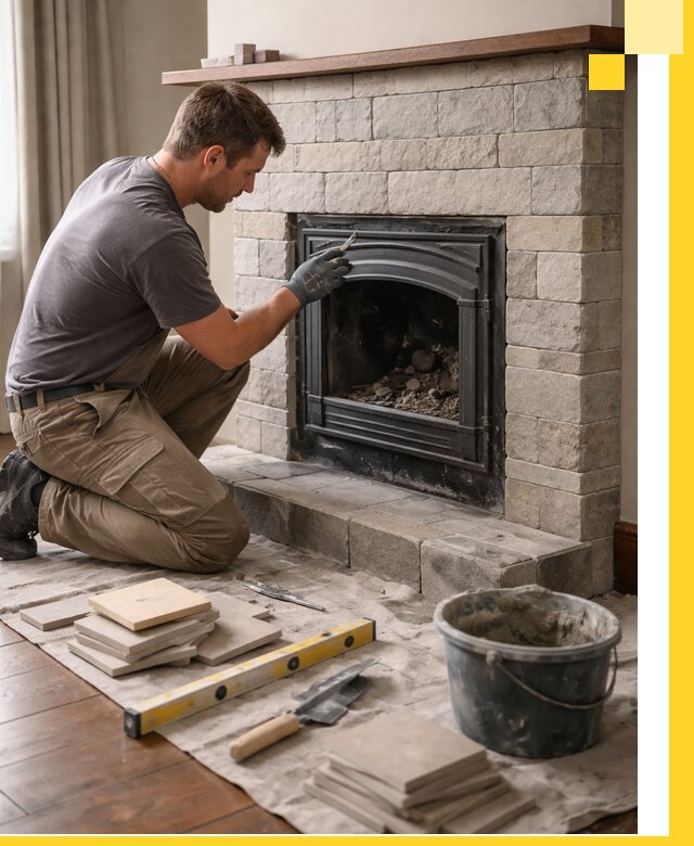 Профессиональный ремонт каминов в Рыбинске восстановление и сервис