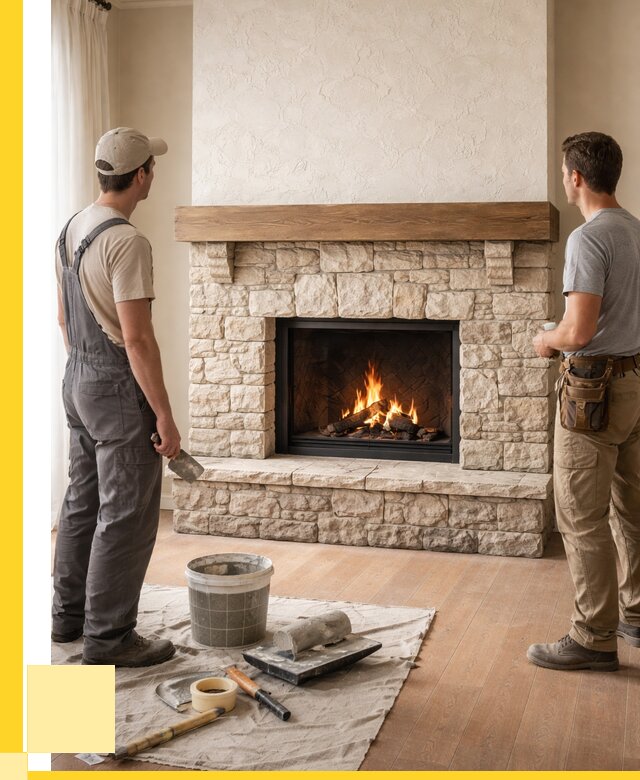 Отделка каминов в Рыбинске от 6765 р. под ключ | ЭриданРбн