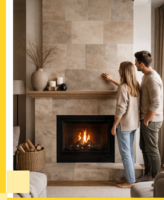 Облицовка каминов керамогранитом в Рыбинске от 4684 р. | ЭриданРбн