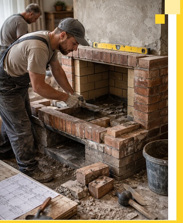 Изготовление и установка каминопечей под ключ в Рыбинске