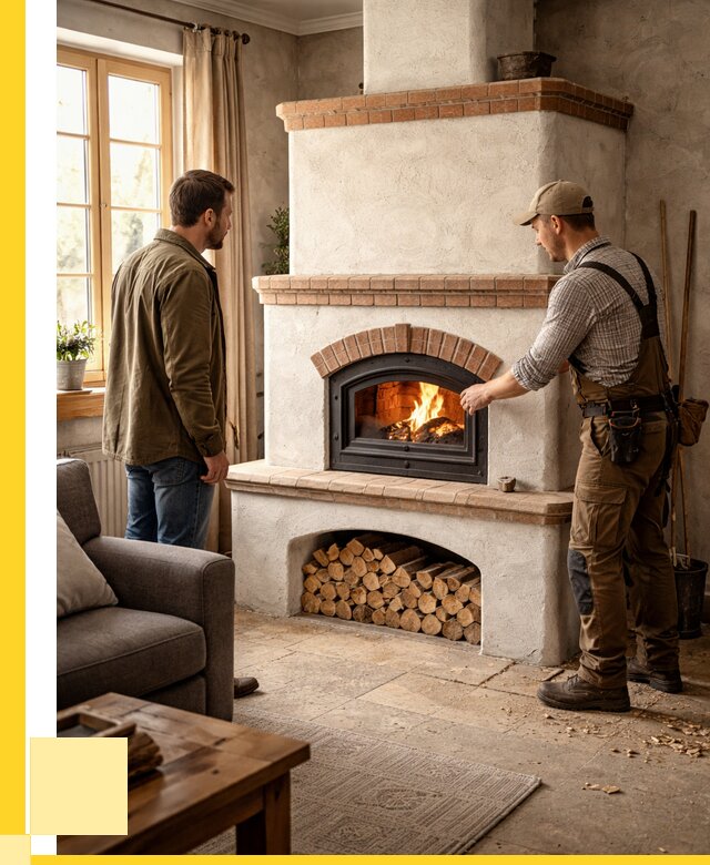 Печи камины в Рыбинске: кирпичные, изразцовые от 62448 р. | ЭриданРбн