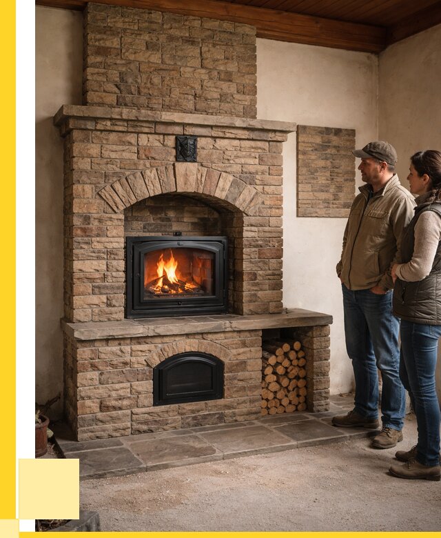 Кирпичная печь под ключ в Рыбинске от 156120 р. | ЭриданРбн