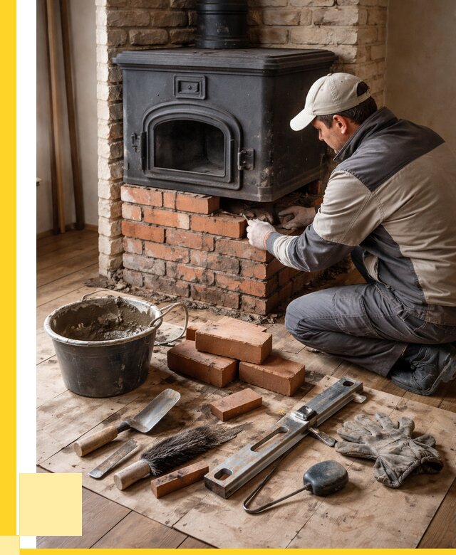 Ремонт печей в Рыбинске от 12490 р., услуги печника ЭриданРбн