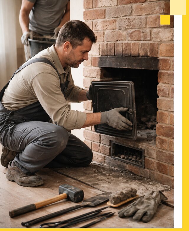 Ремонт печей в Рыбинске с гарантией качества и безопасности