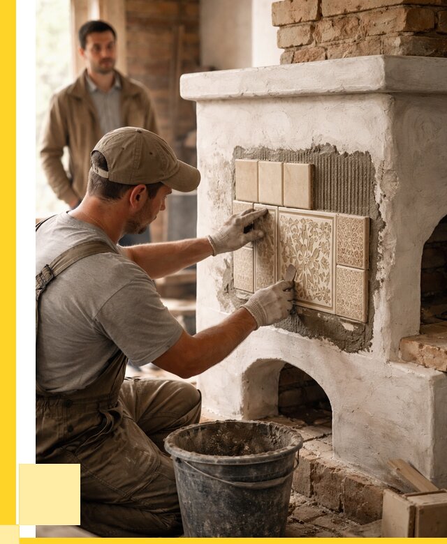 Отделка печей и банных печей в Рыбинске от 36428 р. | ЭриданРбн