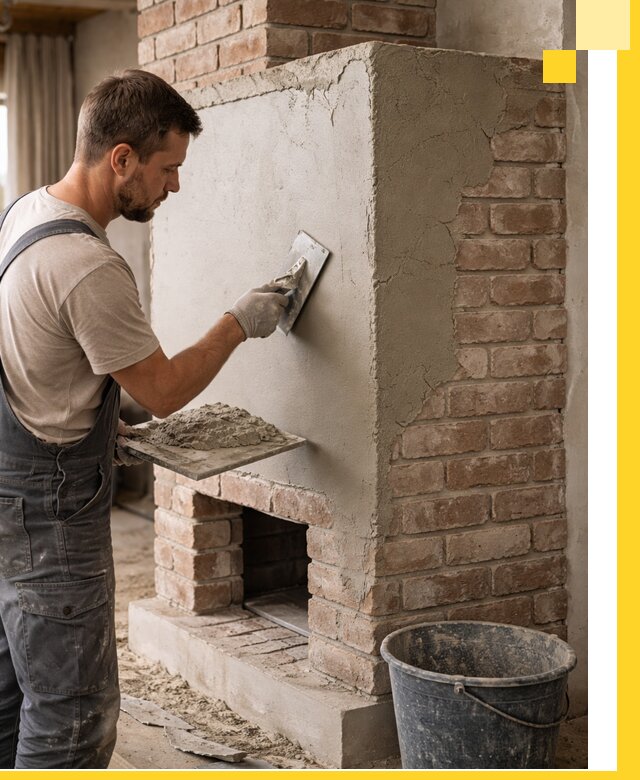 Отделка печей и облицовка каминов в Рыбинске под ключ