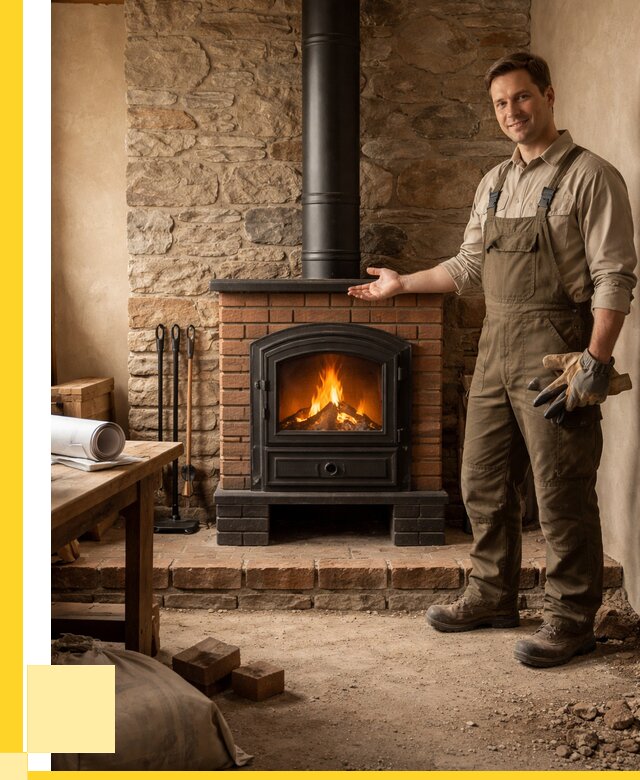 Печи отопительные из кирпича в Рыбинске от 83264 р., ЭриданРбн