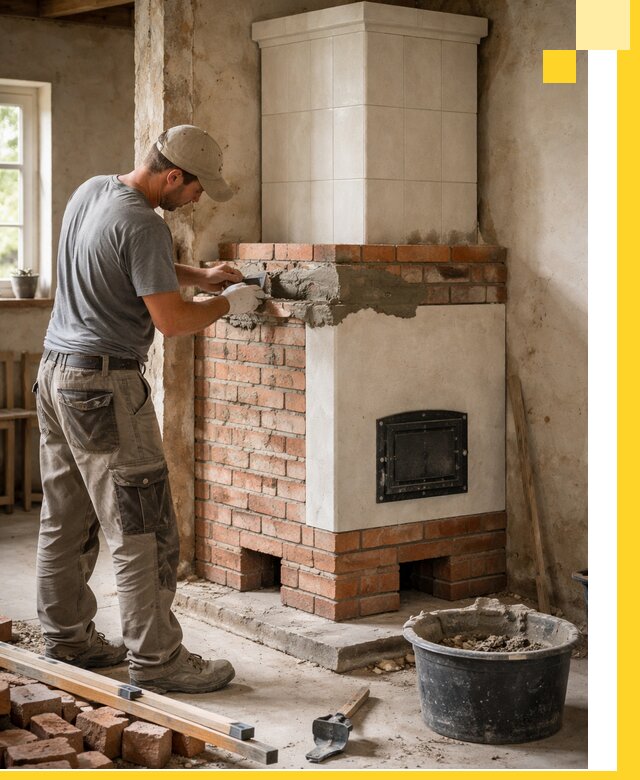 Изготовление и установка печей-голландок под ключ в Рыбинске