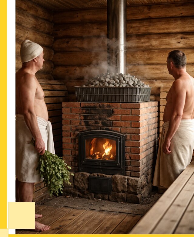 Печи для парной в Рыбинске под ключ от 67652 р. - ЭриданРбн