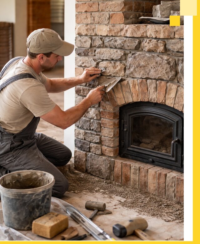 Печи для дома под ключ в Рыбинске, установка и доставка