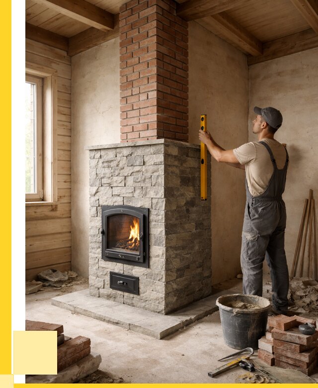 Печи и дымоходы под ключ в Рыбинске от 46836 р., ЭриданРбн