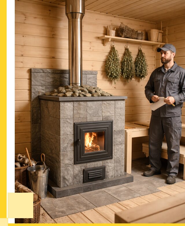 Печи для бани под ключ в Рыбинске от 124896 р. | ЭриданРбн