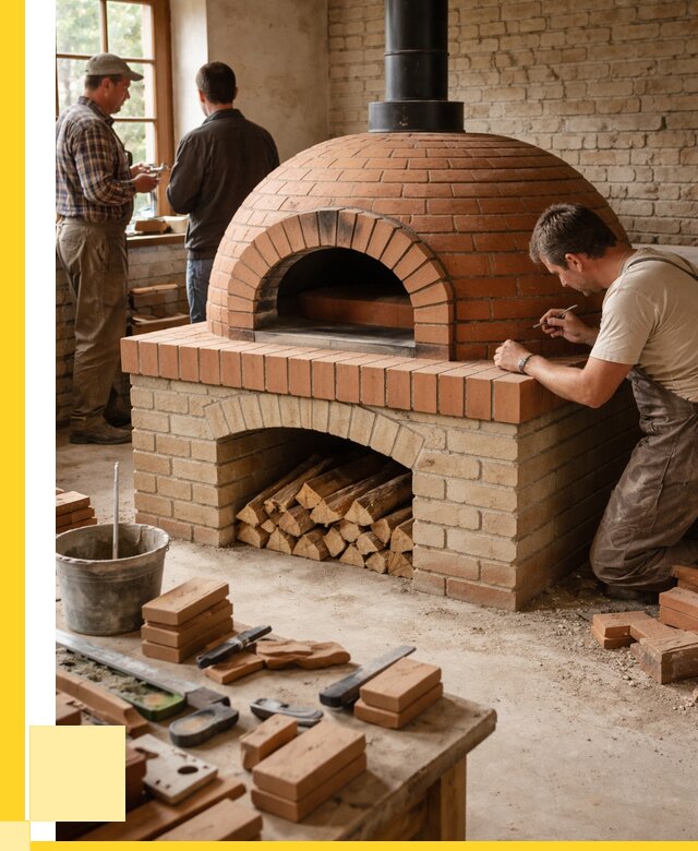 Помпейская печь дровяная для пиццы в Рыбинске | ЭриданРбн от 208160 р.