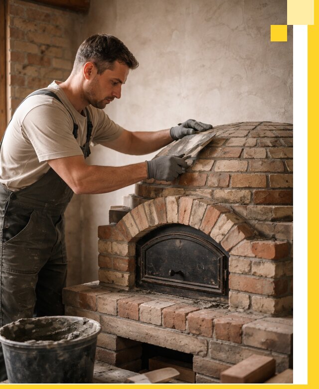 Изготовление и монтаж помпейских печей на заказ в Рыбинске