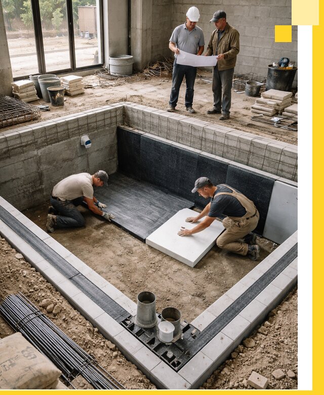 Проекты частных и общественных бассейнов под ключ в Рыбинске