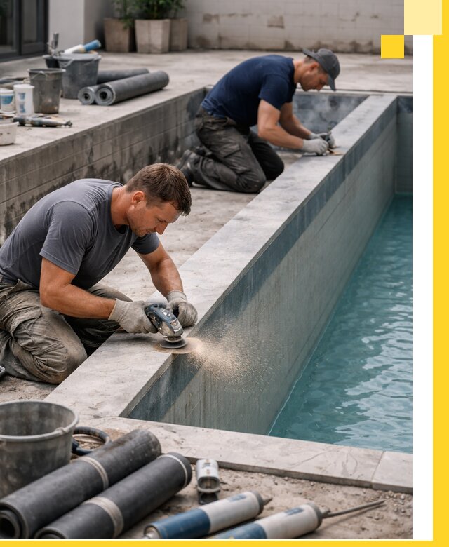 Профессиональный ремонт бассейнов под ключ в Рыбинске