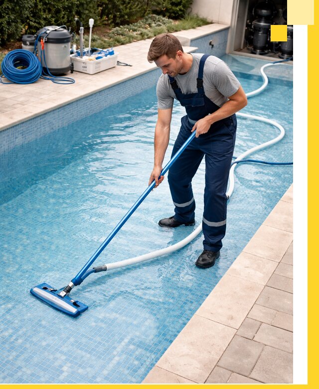 Профессиональная чистка бассейнов и фильтров в Рыбинске под ключ