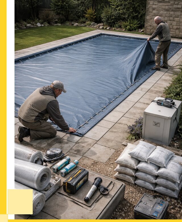 Консервация бассейнов в Рыбинске под ключ от 6765 р. | ЭриданРбн