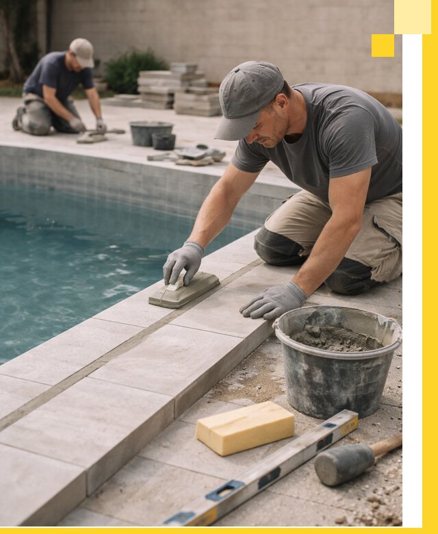 Отделка бассейнов в Рыбинске: декоративная отделка и гидроизоляция