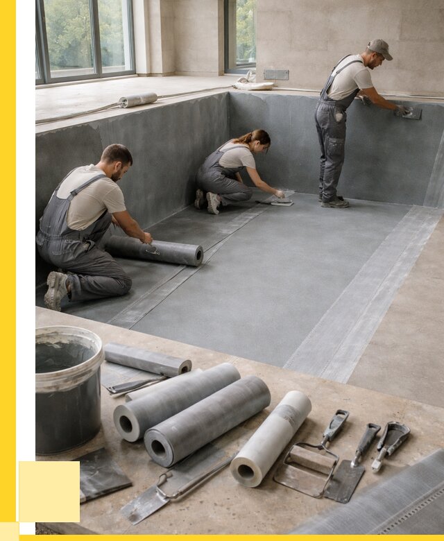 Гидроизоляция бассейнов в Рыбинске от 2082 р., ЭриданРбн