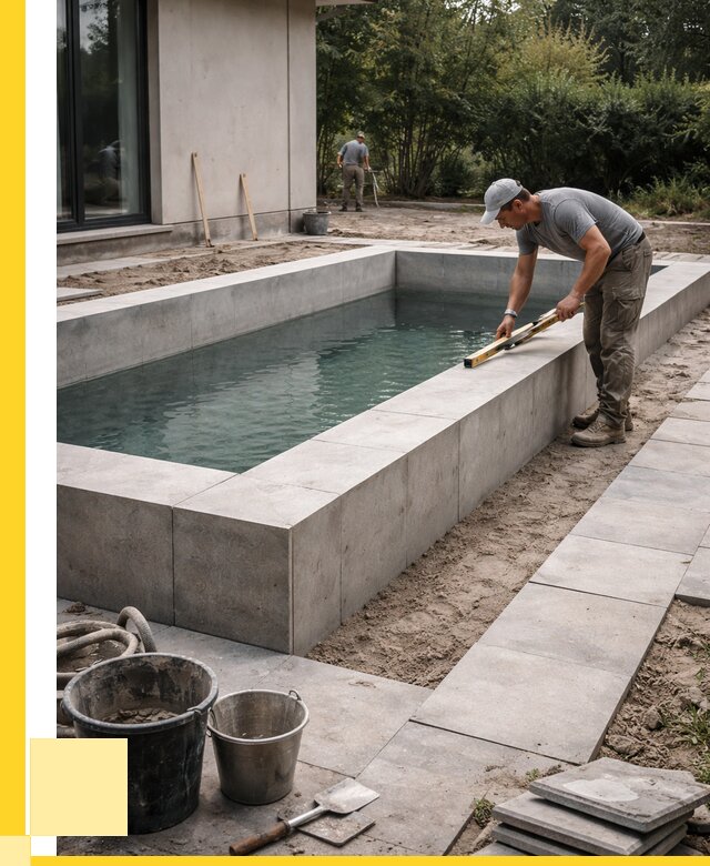 Строительство бетонного бассейна в Рыбинске от 1248960 р. | ЭриданРбн