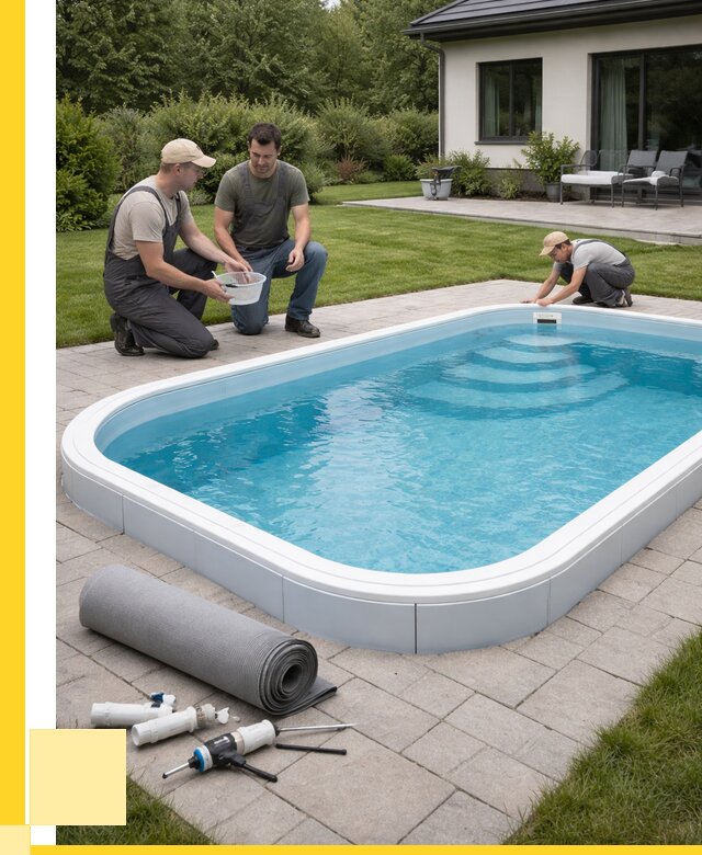 Пластиковый бассейн купить в Рыбинске от 260200 р., ЭриданРбн