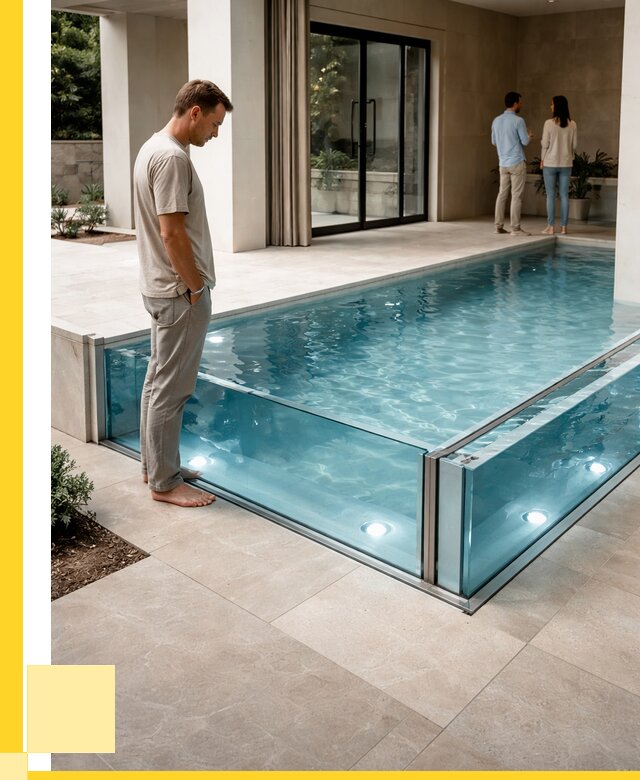 Стеклянные бассейны в Рыбинске от 1248960 р. | ЭриданРбн — мозаика