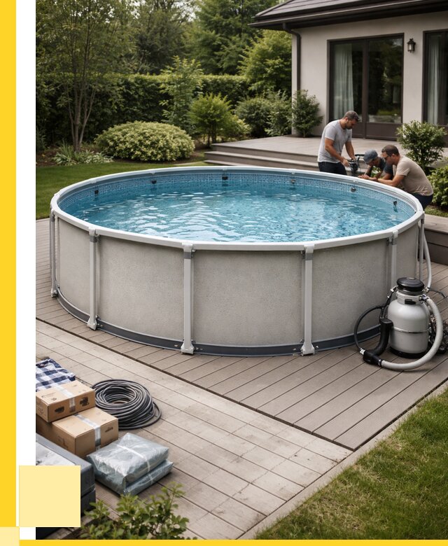 Купить каркасные бассейны в Рыбинске от 46836 р. | ЭриданРбн