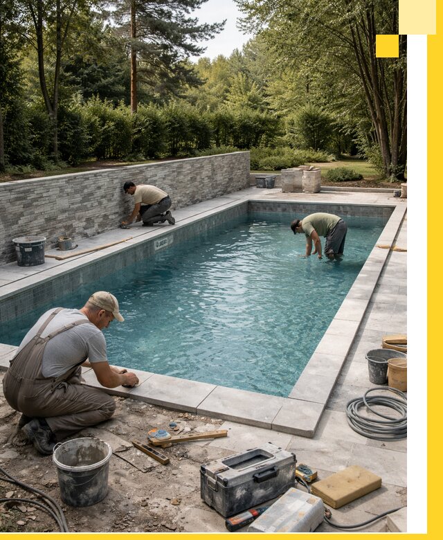 Проектирование и строительство частных бассейнов в Рыбинске