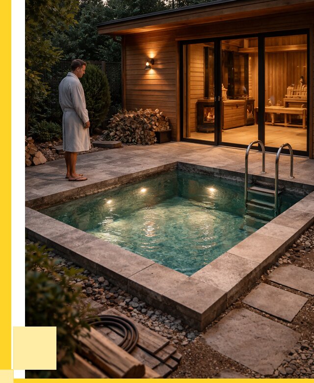 Бани с бассейном под ключ в Рыбинске от 98876 р. | ЭриданРбн