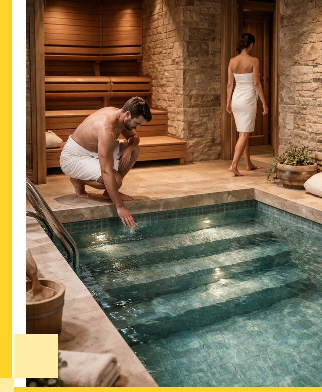 Сауна с бассейном под ключ в Рыбинске от 124896 р., ЭриданРбн