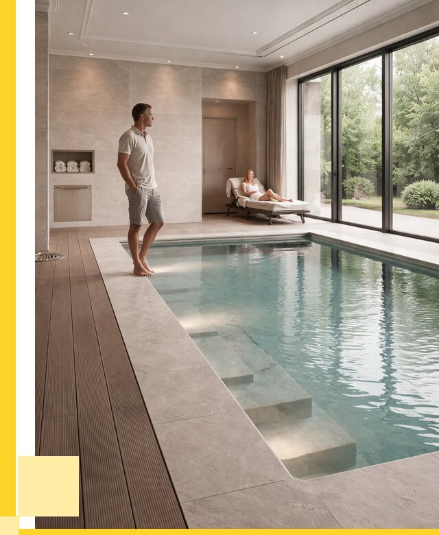 Бассейны в коттедже под ключ в Рыбинске от 1248960 р. | ЭриданРбн