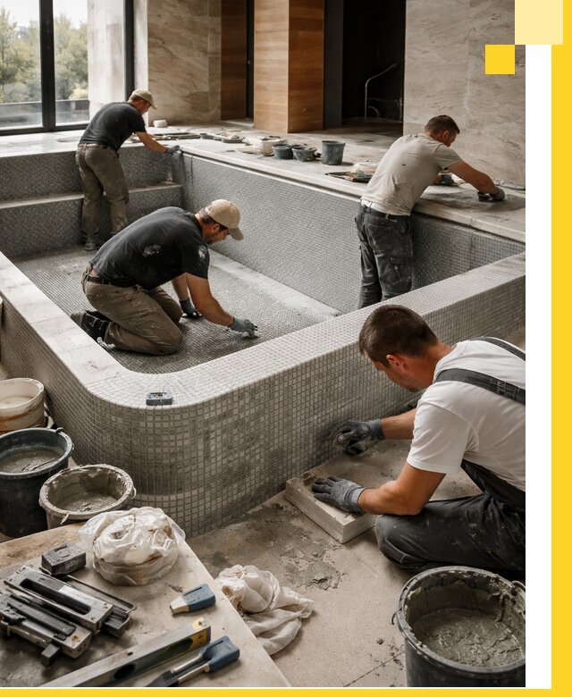 Строительство и установка СПА бассейнов под ключ в Рыбинске