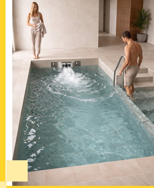 Бассейн с противотоком в Рыбинске от 260200 р. | ЭриданРбн