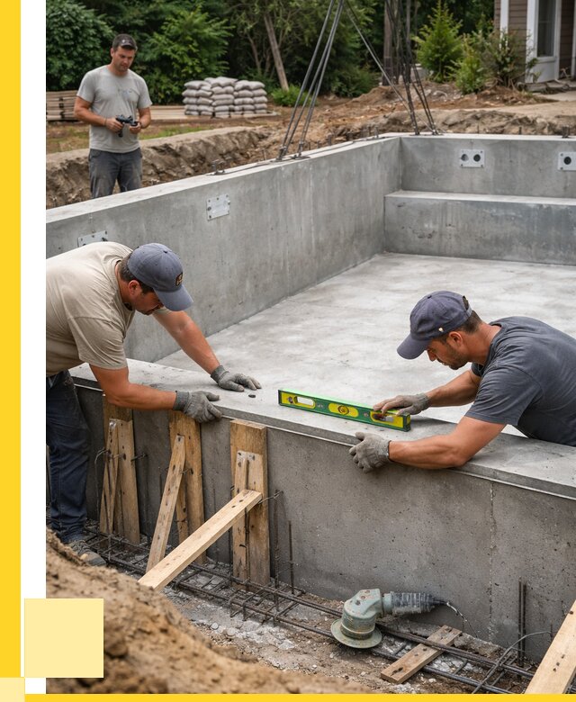 Монтаж чаши бассейна в Рыбинске под ключ от 260200 р., ЭриданРбн