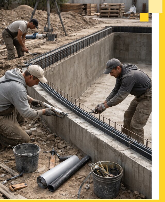 Качественный монтаж чаши бассейна в Рыбинске под ключ с гарантией