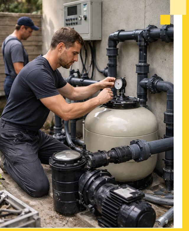 Поставка и монтаж фильтровального оборудования для бассейнов в Рыбинске