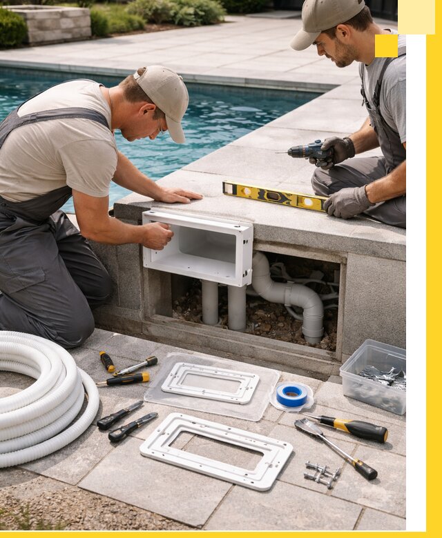 Поставка и установка скиммеров для бассейнов в Рыбинске