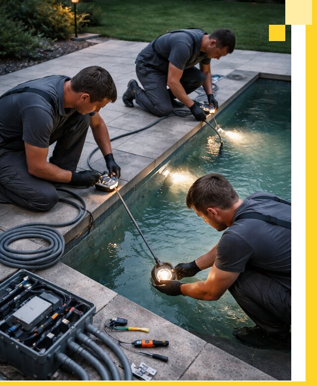 Профессиональное освещение бассейнов в Рыбинске: дизайн и монтаж