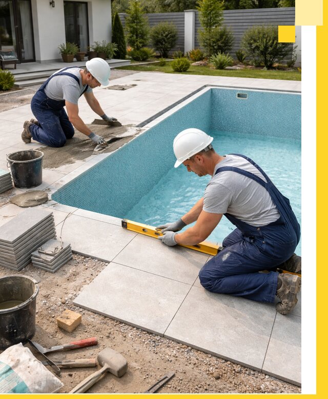 Строительство и монтаж плавательных бассейнов под ключ в Рыбинске