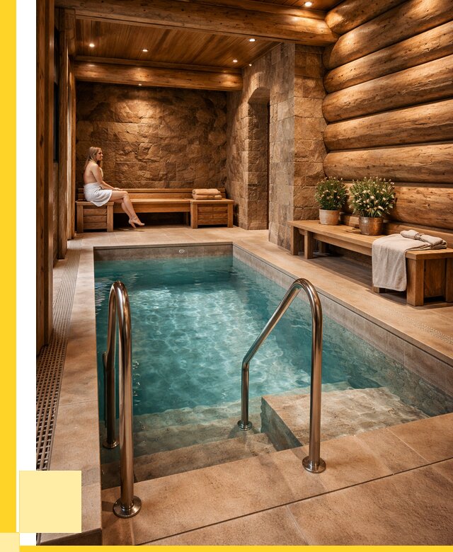 Аренда бани с бассейном в Рыбинске от 1561200 р. | ЭриданРбн