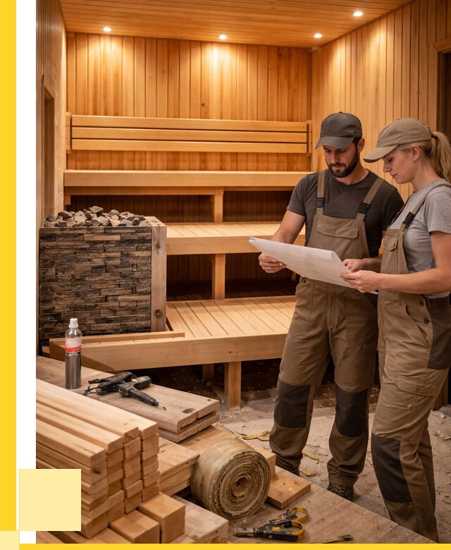 Строительство саун в Рыбинске под ключ от 260200 р., ЭриданРбн