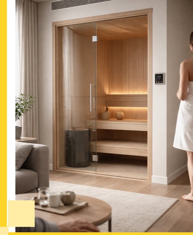 Сауна в квартире под ключ в Рыбинске от 124896 р. ЭриданРбн