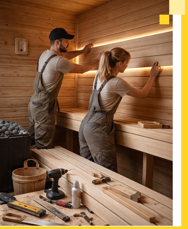 Дизайн саун и бань под ключ с индивидуальным проектом в Рыбинске