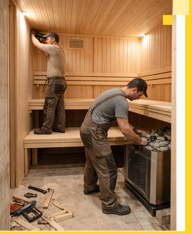 Купить сауну под ключ в Рыбинске с монтажом и гарантией